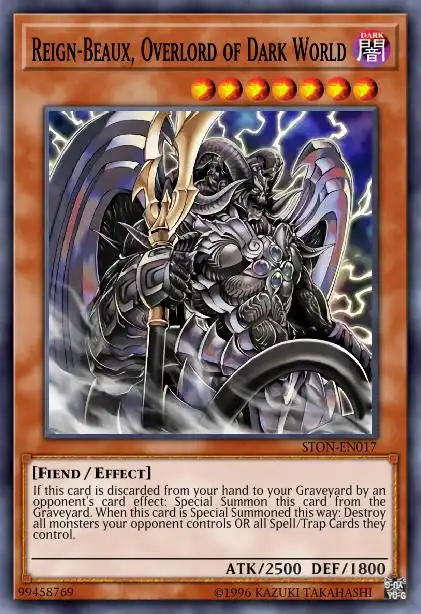 新発売 Reign-Beaux, Rulings: Edison Overlord World Dark of シングルカード